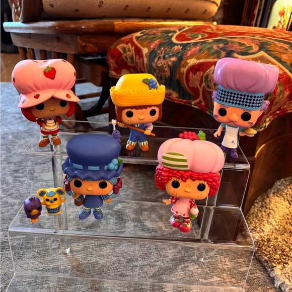 Strawberry shortcake Funko Collectible Figures Set pieman crow blueberry muffin - Picture 3 of 7